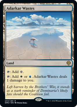 Adarkar Wastes - Dominaria United Spoiler