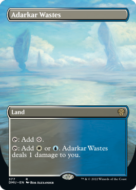 Adarkar Wastes (Variant) - Dominaria United Spoiler