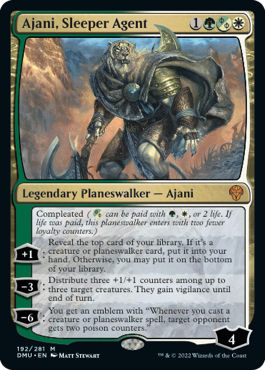 Ajani, Sleeper Agent - Dominaria United Spoiler