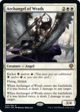 Archangel of Wrath - Dominaria United Spoiler