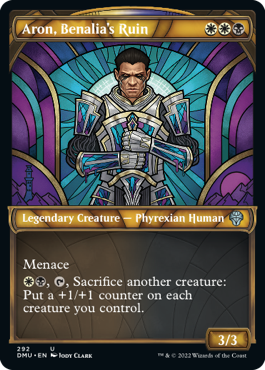 Aron, Benalia's Ruin (Variant) - Dominaria United Spoiler - Dominaria United Spoiler