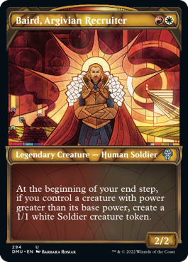 Baird, Argivian Recruiter (Variant) - Dominaria United Spoiler