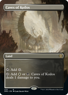 Caves of Koilos (Variant) - Dominaria United Spoiler