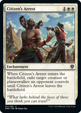 Citizen's Arrest - Dominaria United Spoiler