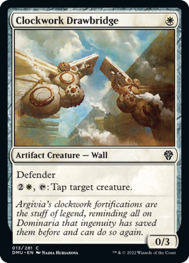 Clockwork Drawbridge - Dominaria United Spoiler