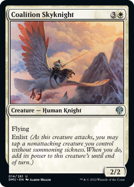 Coalition Skyknight - Dominaria United Spoiler