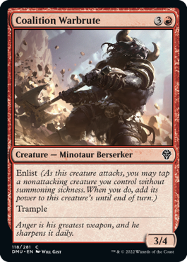 Coalition Warbrute - Dominaria United Spoiler