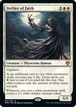 Defiler of Faith - Dominaria United Spoiler