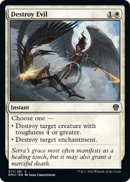 Destroy Evil - Dominaria United Spoiler