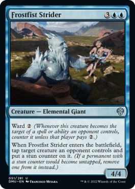 Frostfist Strider - Dominaria United Spoiler