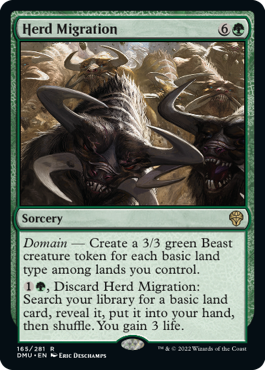 Herd Migration - Dominaria United Spoiler