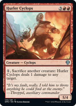 Hurler Cyclops - Dominaria United Spoiler