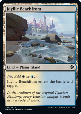 Idyllic Beachfront - Dominaria United Spoiler