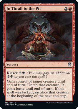 In Thrall to the Pit - Dominaria United Spoiler