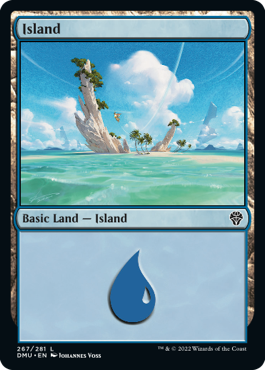 Island 3 - Dominaria United Spoiler