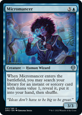 Micromancer - Dominaria United Spoiler