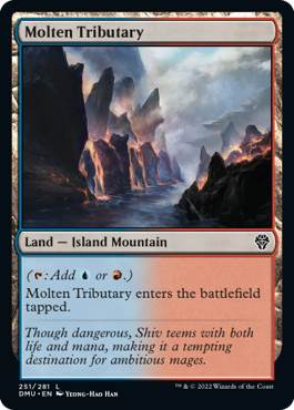 Molten Tributary - Dominaria United Spoiler