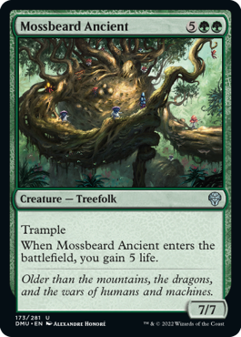 Mossbeard Ancient - Dominaria United Spoiler