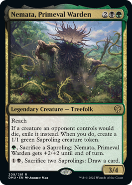 Nemata, Primeval Warden - Dominaria United Spoiler