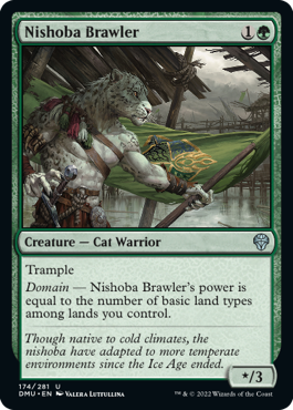 Nishoba Brawler - Dominaria United Spoiler