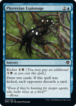 Phyrexian Espionage - Dominaria United Spoiler