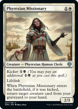Phyrexian Missionary - Dominaria United Spoiler