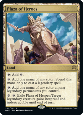 Plaza of Heroes - Dominaria United Spoiler