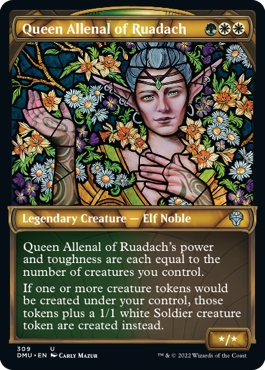 Queen Allenal of Ruadach (Variant) - Dominaria United Spoiler