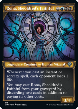 Rona, Sheoldred’s Faithful (Variant) - Dominaria United Spoiler