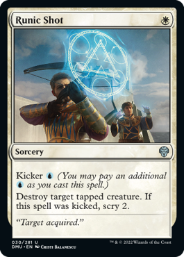 Runic Shot - Dominaria United Spoiler