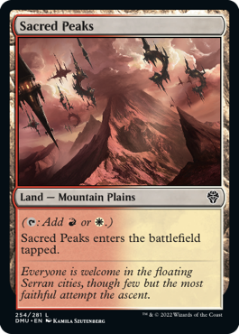 Sacred Peaks - Dominaria United Spoiler
