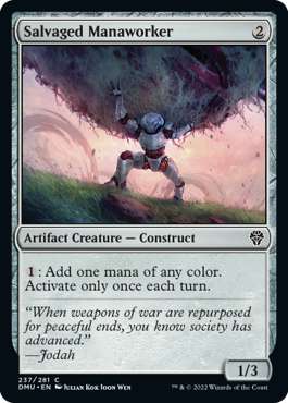 Salvaged Manaworker - Dominaria United Spoiler