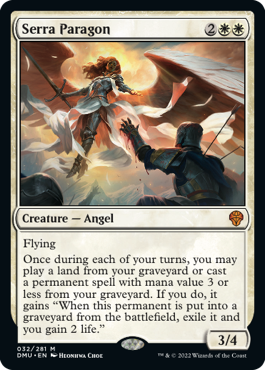 Serra Paragon - Dominaria United Spoiler