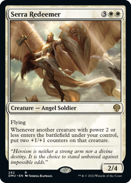 Serra Redeemer - Dominaria United Commander Spoiler