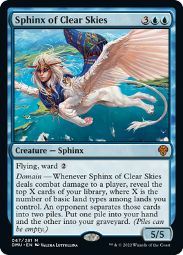 Sphinx of Clear Skies - Dominaria United Spoiler