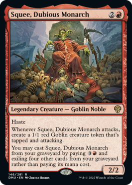 Squee, Dubious Monarch - Dominaria United Spoiler