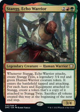 Stangg, Echo Warrior - Dominaria United Commander Spoiler