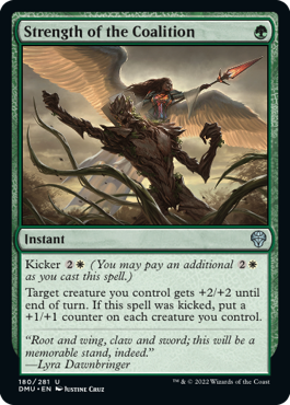 Strength of the Coalition - Dominaria United Spoiler