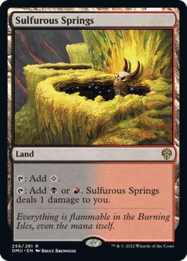 Sulfurous Springs - Dominaria United Spoiler