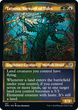 Tatyova, Steward of Tides (Variant) - Dominaria United Spoiler