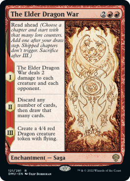 The Elder Dragon War - Dominaria United Spoiler