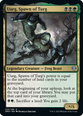 Uurg, Spawn of Turg - Dominaria United Spoiler