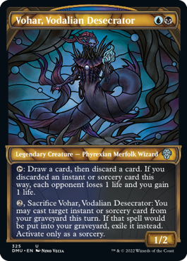 Vohar, Vodalian Desecrator (Variant) - Dominaria United Spoiler