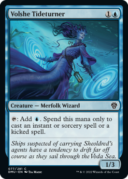 Volshe Tideturner - Dominaria United Spoiler