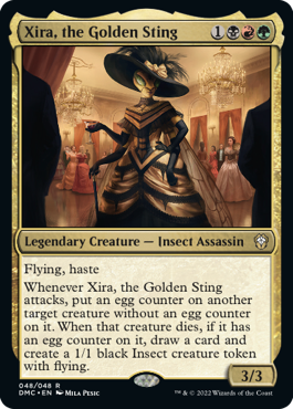 Xira, the Golden Sting - Dominaria United Commander Spoiler