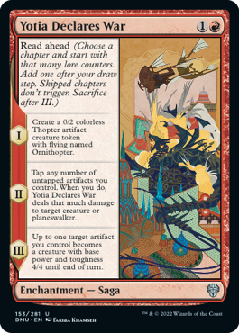 Yotia Declares War - Dominaria United Spoiler