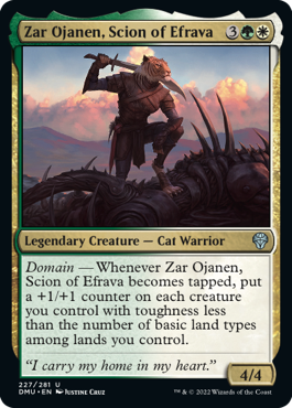 Zar Ojanen, Scion of Efrava - Dominaria United Spoiler