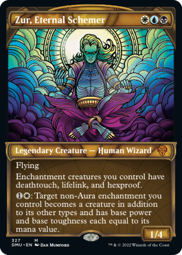 Zur, Eternal Schemer (Variant) - Dominaria United Spoiler