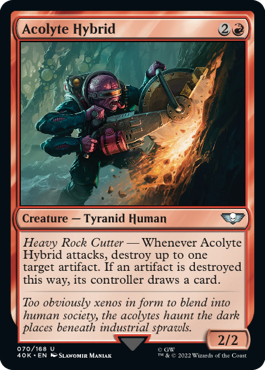 Acolyte Hybrid - Warhammer 40000 Commander Spoiler