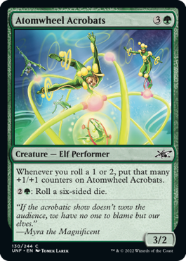 Atomwheel Acrobats - Unfinity Spoiler